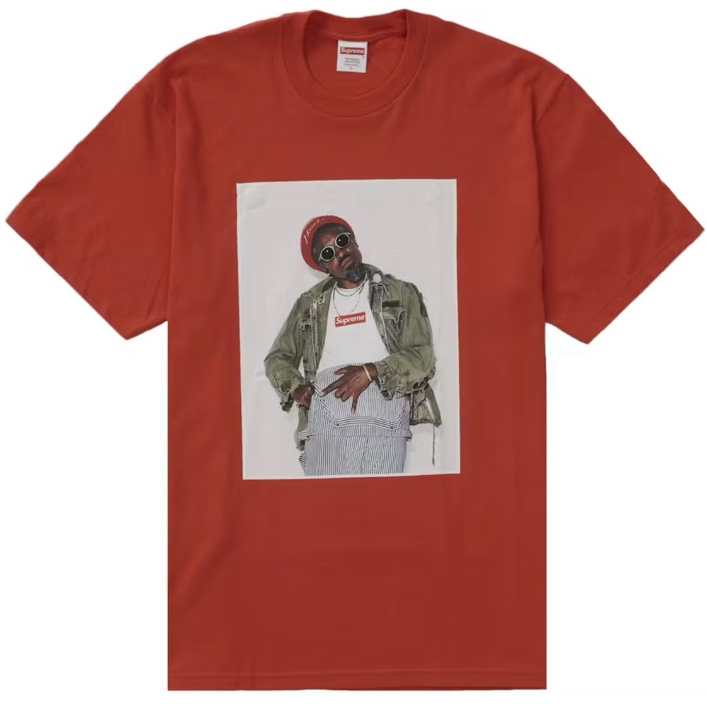 Brand New Supreme Andre 3000 T-Shirt
